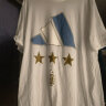adidas阿根廷队世界杯三星纪念运动上衣短袖T恤男装夏季阿迪达斯 白色 2XL 实拍图