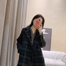 拉夏贝尔（La Chapelle）短外套女装新品2026年春秋新款韩版小个子外套风衣上衣女毛呢大衣 藏青色 L 实拍图
