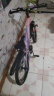 凤凰（Phoenix）山地自行车男女变速山地车碟刹青少年儿童自行车学生单车 星际 粉紫【单速+辐条轮】 20寸【适合125-160cm】 实拍图