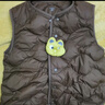 巴拉巴拉童装儿童羽绒马甲女童男童小童外套2025新款秋冬宝宝衣服保暖软萌 卡其象仔50617-白鸭绒 110 充绒量16.6g 实拍图