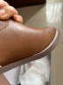 达芙妮西部棕色牛仔靴女2024夏季新款新中式长筒骑士靴子民族风马丁靴 棕色 36 晒单实拍图