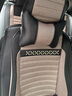 欧玛奴汽车座套四季通用全包围汽车坐垫冬季布艺座垫座椅套适用于 豪华版黑咖色 卡罗拉RAV4雷凌凯美瑞威驰致炫 实拍图