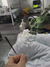 陌朋 近视眼镜男女防雾防蓝光眼镜框男防滑全框眼睛近视男可配有度数 砂黑银边 配1.67防蓝光0-800度丨留言度数 实拍图