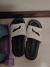 李宁（LI-NING）拖鞋男式夏季凉拖户外室内防滑运动游泳拖鞋927-2黑白（40-41码） 实拍图