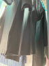 欧莎（OSA）黑色设计感桃心领短袖T恤女夏季新款薄款泡泡袖体恤上衣 黑色 S 晒单实拍图