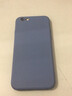 墨佰 适用苹果6s/6手机壳iphone 6splus/6plus保护套直边液态硅胶全包防摔磨砂男女 海军蓝 苹果6/6s【4.7英寸】 实拍图