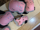 小状元 儿童轮滑头盔护具全套装备滑板平衡车运动骑行防摔护生日礼物 独角兽粉【头盔护具7件套】 大小可调（适合2-14岁） 实拍图