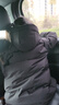 鸭鸭【时空道宇联名】儿童羽绒服男女童冬季中长款加厚中大童装外套HY 星空黑色 140 实拍图