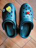 CROCS卡骆驰檀健次同款经典泡芙洞洞鞋轻便舒适男女同款花园鞋|207521 黑色-001(含智必星) 40 (250mm) 实拍图