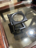 安赛瑞 折叠式桌面放大镜 带LED灯8倍照布镜密度折叠金属刻度光学玻璃放大镜带刻度板 601023 实拍图