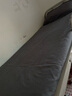 聊晨蓝依 学生宿舍床单单件 单人床学校寝室上铺下铺被单双人床罩床上用品 灰色XY 150x230cm单床单 实拍图
