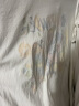 betu百图女装夏季纯棉舒适圆领短袖T恤时髦涂鸦T恤女2103T63 白色 M 晒单实拍图