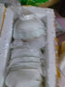 康琴（KANGQIN） 碗碟套装简约防烫高脚吃饭碗套装组合家用面碗菜盘家用陶瓷餐具 蓝蔚4.5英寸高脚碗10个装 实拍图