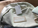 新款初中生高中生大学生书包女生韩版文艺帆布包旅行双肩包大容量小学生减负防泼水背包女孩 帆特西V658 638蓝色三件套（配挂件） 大号 实拍图