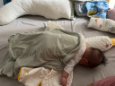 日康（rikang）婴儿浴床 洗澡神器宝宝躺托浴网架新生儿防滑软胶躺板 蓝黄X1027 实拍图