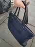 袋鼠商务公文包男士手提包单肩包斜挎包办公通勤14英寸笔记本电脑 蓝色 实拍图