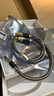 YYAUDIO 杨阳4.4mm转双莲花一分二音频线单晶铜纯银混编2RCA平衡线功放播放器耳放连接线 4.4转双莲花音频线【一根】 0.5米 实拍图