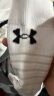 安德玛（Under Armour）篮球袜子 运动袜男女 跑步羽毛球防臭袜中筒棉袜 白色L码三双装 晒单实拍图