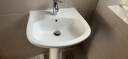 箭牌（ARROW）卫浴陶瓷浴室洗手间立式洗手盆面盆立柱盆AP304/307 AP307 立柱盆【含龙头下水配件】 晒单实拍图
