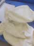 豹潜袖套女套袖羽绒服女秋冬短款办公家务耐脏棉衣袖口防污纯色袖套 米色珍珠毛绒袖套【1双】 【保暖防脏，舒适面料】 实拍图