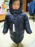 雅鹿儿童女童羽绒服2025新款男童宝宝大童女孩子加厚长款冬季外套冬装 藏兰色 110cm 实拍图