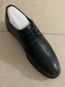 老人头（LAORENTOU）皮鞋男士商务正装鞋头层牛皮透气系带婚鞋男皮鞋 110199 黑 38 实拍图