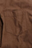 无印良品（MUJI）男式 法兰绒立领衬衫 长袖休闲百搭衬衣男士外套纯棉全棉ACA75C1A 砖红色 M （170/92A） 晒单实拍图