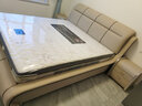 贵妃真皮床卧室双人床实木床欧式公主婚床现代简约高箱储物大床1.8米 升级版（带三抽储物功能）+保险柜 1.8×2.0米 实拍图