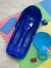 博沃尼克滑雪板加大号滑雪冰车亲子款加厚成人儿童雪橇车滑草板滑沙板刹车 蓝色熊猫5件套成人【大号100cm】 实拍图