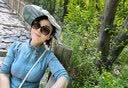 槿城瑜伽服女春秋长袖高弹速干透气运动外套健身服紧身显瘦上衣WT01 雾蓝-上衣 M （95-105斤） 实拍图