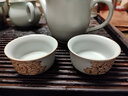 汝道（RUDAO）汝窑茶杯品茗杯功夫茶具单杯可养蝉翼开片汝瓷杯子个性茶杯主人杯 品茗牡丹杯70ml 实拍图