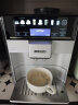 西门子【欧洲销冠】全自动咖啡机意式欧洲整机进口办公15Bar智能研磨清咖美式豆粉两用奶泡TE603801CN 实拍图