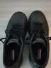 斯凯奇（Skechers）男鞋2026新款秋季闪穿鞋皮鞋全黑简约百搭运动休闲商务鞋 深褐色/COC  42 实拍图