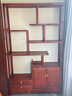 錦名園红木家具非洲花梨（学名：刺猬紫檀）客厅博中式全实木古架玄关隔断古董架展示架多宝阁 小号一个（长86*宽26*高186） 实拍图