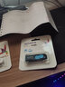 威刚（ADATA）U盘 UV128系列 USB3.2伸缩接口系统车载音箱办公存储优盘 UV128【黑蓝】 128GB 实拍图