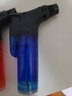顶辉买2送1防风打火机充气直冲点艾灸雪茄喷枪气体点火器焊枪火机 蓝色单支装(买2件发3支) 实拍图