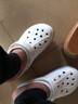 卡骆驰（crocs）洞洞鞋男鞋女鞋 25夏季新款贝雅拖鞋轻便透气情侣鞋沙滩鞋凉鞋 骨白经典克骆格/现货速发 41 -42 /M8W10/260mm 实拍图