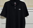 北面（The North Face）POLO衫男款短袖速干t恤简约休闲商务半袖透气春夏上新 黑色 M /170 实拍图