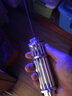 探森 激光笔可充电强光手电筒激光灯远射蓝光大功率镭射航海指星笔 黑壳蓝光USB铝盒装【三挡可调】 实拍图