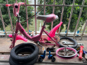 迪卡侬儿童自行车16寸高阶单车脚踏车男孩女孩宝宝童车OVBK 16寸红色（车+挡泥板+脚撑） 单速 晒单实拍图