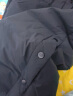 Gap女装秋季2023新款LOGO收腰发热保暖风衣式羽绒服720909外套 黑色 160/80A(XXS) 实拍图