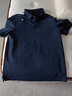 京东京造【闪电秒干】速干polo衫男短袖男士T恤男衣服 海军蓝S 实拍图