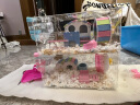 诺辰仓鼠笼子单双层亚克力笼金丝熊专用透明超大别墅用品玩具便宜套装 双层大号套餐二 实拍图