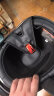 KEAZ摩托车头盔半盔春夏季碳纤维头盔复古四季男女巡航踏板机车安全帽 12K哑黑（茶色镜） XXL（63-64cm） 晒单实拍图