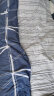 花熙雨100%全棉被套单件 1.5米单人纯棉被罩150斜纹条纹格子双人大被套 蓝韵格 160*210cm被套（1.5米厚被子用） 实拍图