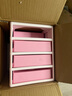 爱丽思（IRIS）爱丽思学生桌面抽屉收纳盒文具小型文件多层办公储物书桌塑料 4层【粉色】 实拍图