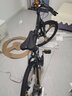 JEEP 吉普自行车折叠山地车前后双减震碟刹变速山地自行车-战神 战神LAND-炫酷雅黑-三刀轮（可折叠+双减震） 27速26寸（适合身高1.6~1.80m) 实拍图