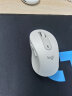 罗技（Logitech）M650无线蓝牙鼠标 办公蓝牙静音鼠标Mac苹果ipad鼠标人体工学 双模鼠标大小手可选电池版男女通用 M650中小手 白M（M750入门款） 实拍图