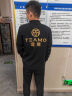 蓝之旺 班服t恤定制工作服 文化衫订制短袖男情侣体恤diy衣服聚会团队服 舒适款全棉白色 XL 实拍图