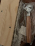欧橡（OAK）刀削面专用刀手工刀工具304不锈钢刀削面神器刀+削面木托板 C920 实拍图